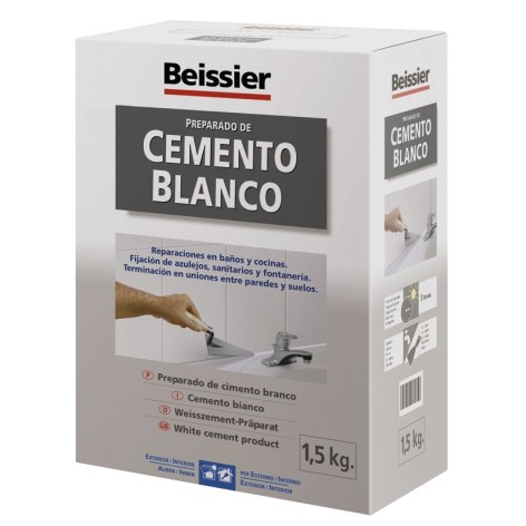 CEMENTO BLANCO P/CERAMICA 1,5 KG