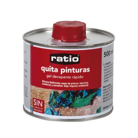 QUITA PINTURAS RATIO 500 ML