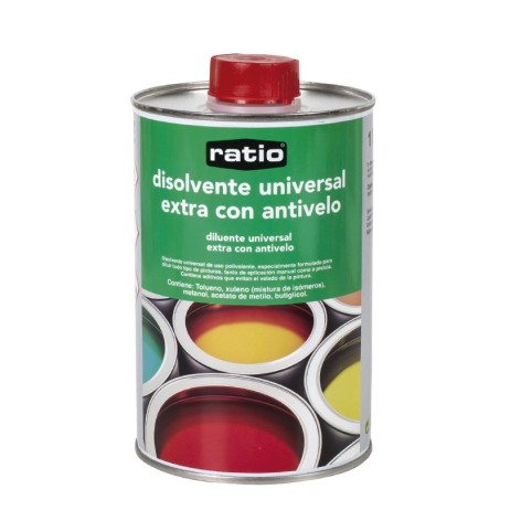 DISOLVENTE UNIV. CON ANTIVELO RATIO 1L