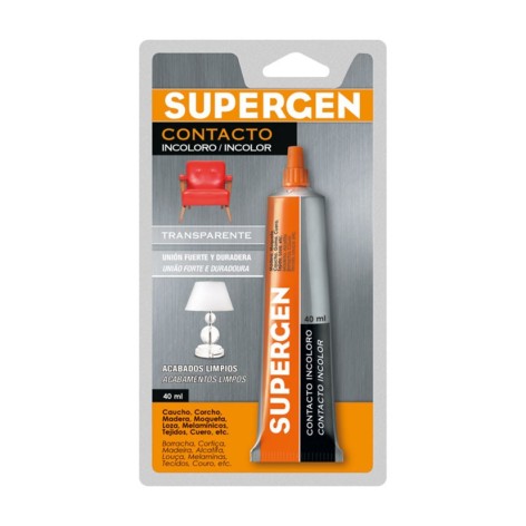 ADHES.CONTAC.SUPERGEN INCOLORO 40ML