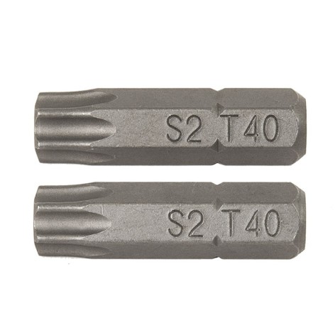 PUNTAS 25MM.TORX Nº.20 JGO.2 RATIO