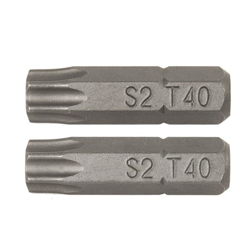 PUNTAS 25MM.TORX Nº.25 JGO.2 RATIO