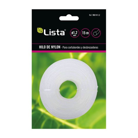 HILO NYLON 15 M.-1,2 MM.LISTA