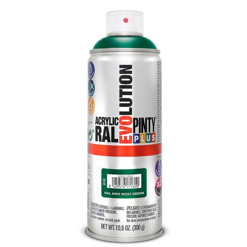 PINTURA SPRAY ACRILICA VERDE OSCUR.400ML