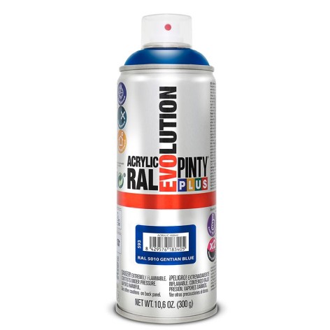 PINTURA SPRAY ACRILICA AZUL OSCUR.400ML