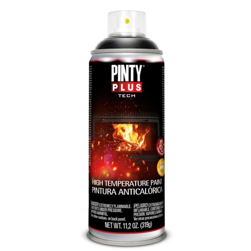 PINTURA ANTICALÓRICA NEGRA  400 ML