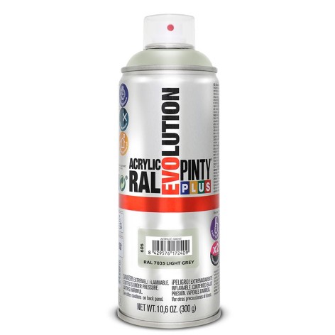 PINTURA SPRAY ACRILICA GRIS CLARO  400ML