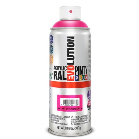 PINTURA SPRAY ACRILICA FUCSIA . 400ML