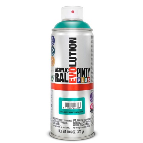 PINTURA SPRAY ACRILICA AZUL TURQU  400ML