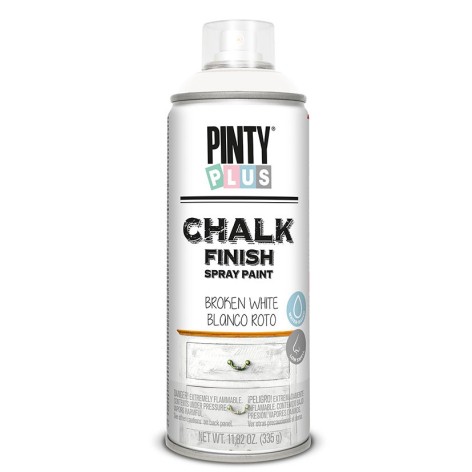 PINTURA SPRAY CHALK EFECTO TIZA BLANCO