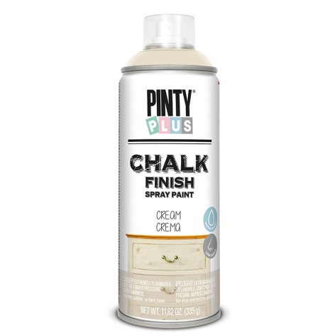 PINTURA SPRAY CHALK EFECTO TIZA CREMA