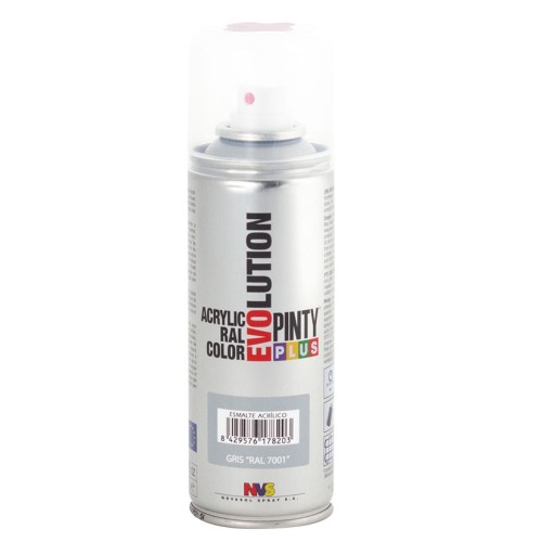 PINTURA SPRAY ACRILICA PLATA BRILL 200ML