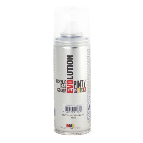 PINTURA SPRAY ACRILICA BARNIZ MATE 200ML