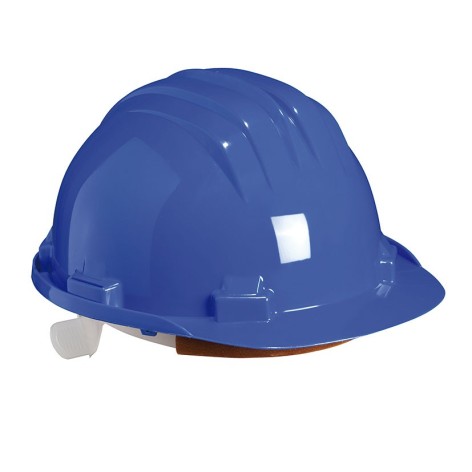 CASCO SEGURIDAD C/BANDA DESUDAD.AZUL