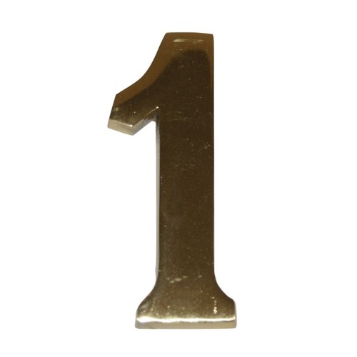 NUMERO LATON 10 CM Nº 1. EHL