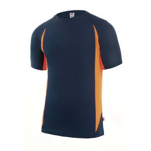 CAMISETA TECNICA RC-1 AZUL MAR./NAR. T/M