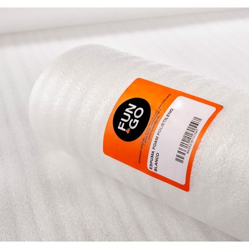 ESPUMA FOAM 1 MM COLOR BLANCO 1,2M X10M