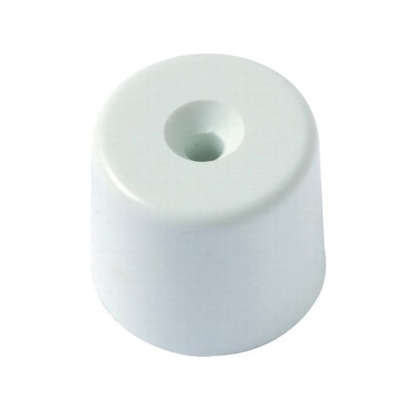 TOPE ALTO BLANCO C/ TORNILLO Ø29x26mm 2U