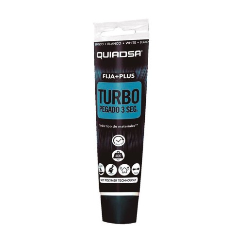 ADHESIVO FIJA PLUS TURBO 150 ML. BLANCO