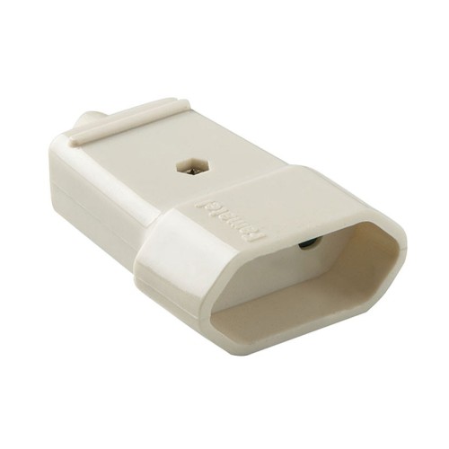 BASE MOVIL 10A - 250V BLANCO DUOLEC