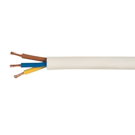 CABLE ELECT.MANGUERA BL.3X1,5 100M.