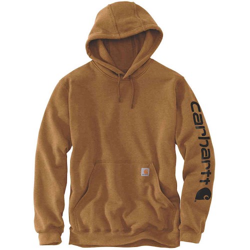 SUDADERA CARHARTT K288 MARRÓN