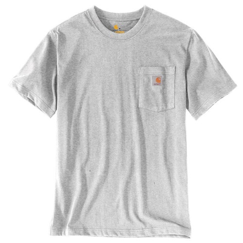 CAMISETA BOLSILLO CARHARTT GRIS