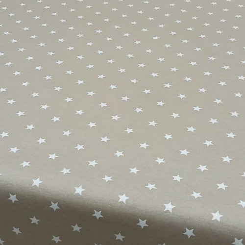 FUNDA MULETTON 130X43CM ESTRELLA BEIGE