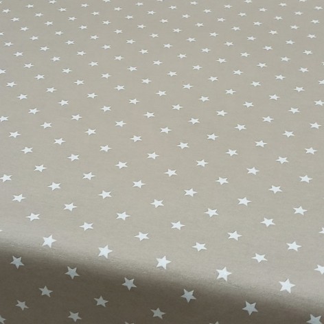 FUNDA MULETTON 130X43CM ESTRELLA BEIGE