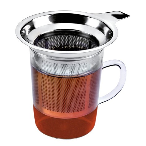 FILTRO VASO PARA INFUSIONES ACERO INOX.