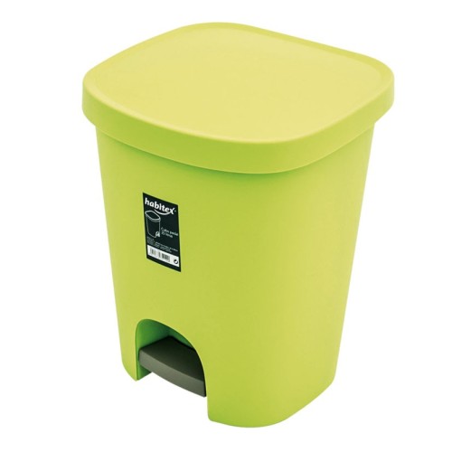 CUBO PEDAL 25 L. VERDE HABITEX