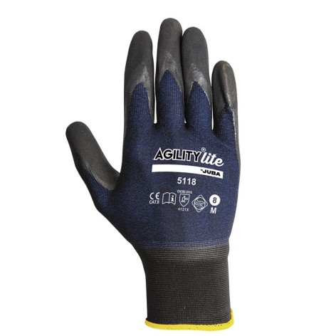 GUANTE AGILITY LITE COLOR AZUL TALLA 8