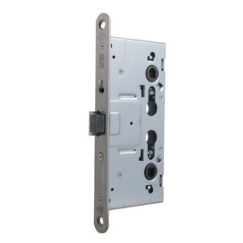 CERRADURA PUERTA CORTAF. CF60. INOX.TESA