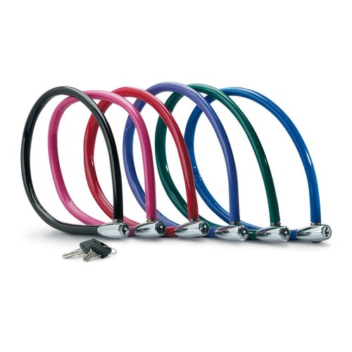 CABLE ANTIRROBO BICI. C/LLAVE 55 CM.SURT