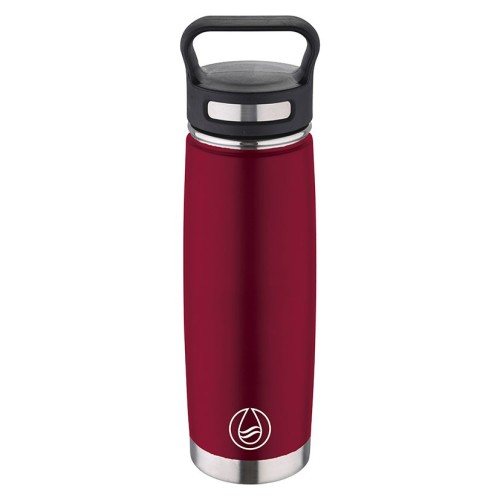 BOTELLA TERMO 500 ML.INOX.B.ANCHA ROJA