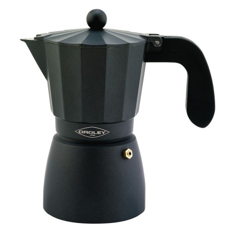 CAFETERA OROLEY 12 TAZAS TOUAREG NEGRA