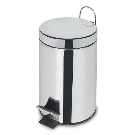 CUBO PEDAL ACERO INOX. 12 LITROS HABITEX