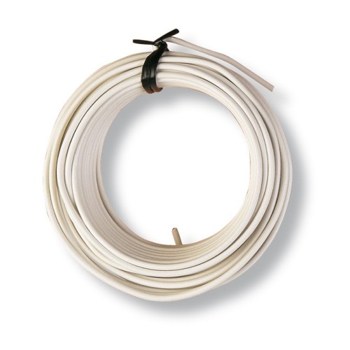 ALAMBRE Hº.PLAST.BLANCO ROLLO 10M.