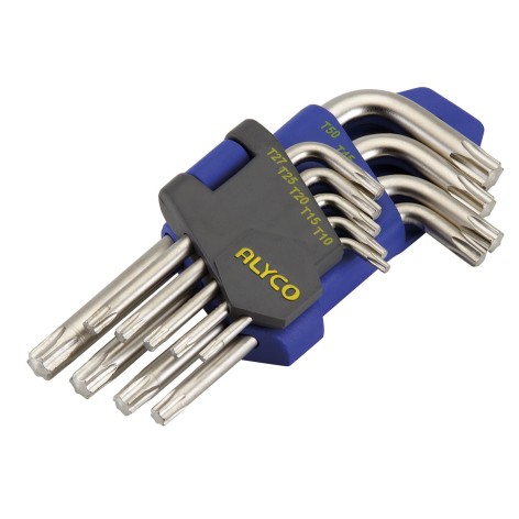 Juego de llaves Torx, soporte plástico