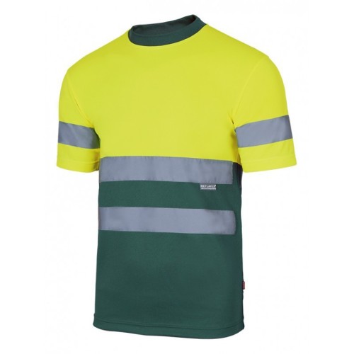 Camiseta técnica bicolor