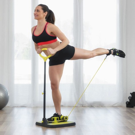 PLATAFORMA FITNESS GLUTEOS PIERNA + GUIA