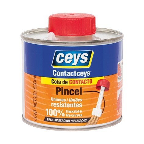 ADHESIVO CONTACCEYS C/ PINCEL 500 ML.