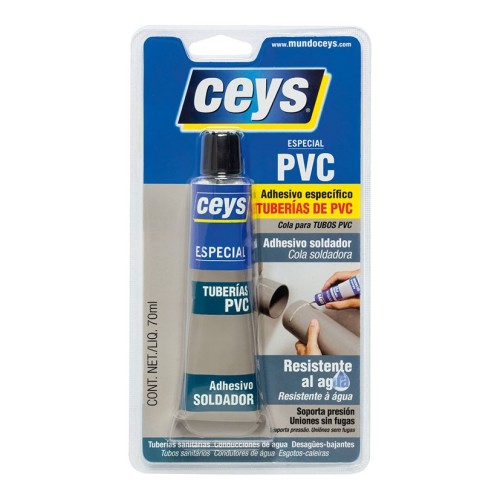 ADHESIVO SOLDAR TUBERIAS PVC CEYS