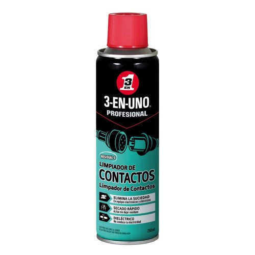 LIMPIADOR DE CONTACTOS 3EN1 250 ML.