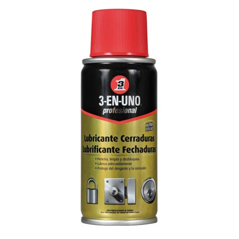 LUBRICANTE DE CERRADURA. SPRAY 100 ML.