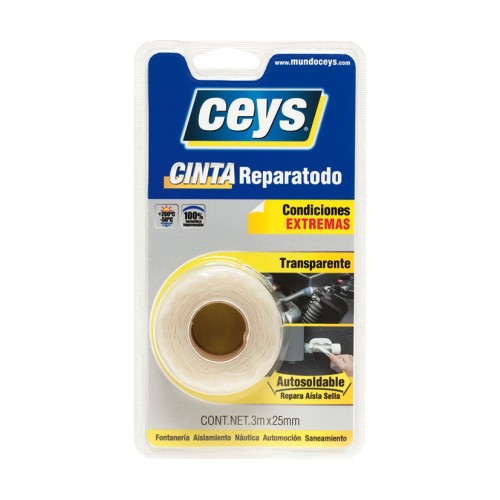 CINTA REPAR AUTOSOLDABLE TRANS 3MX25MM